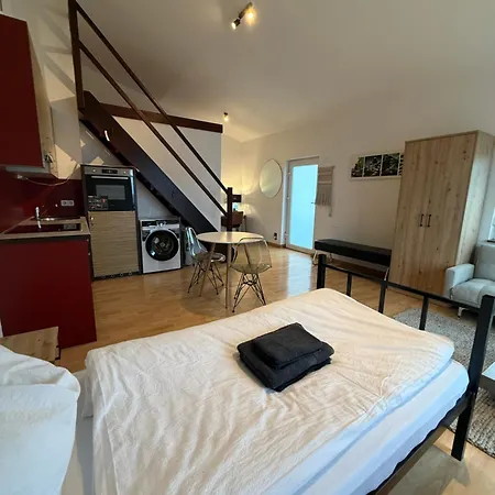 Διαμέρισμα Penthousewohnung Mit Blick Auf Die Natur Leingarten